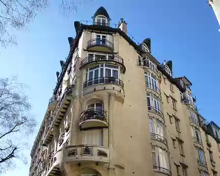 P1100012 Immeuble Guimard, Art nouveau, Avenue de Versailles